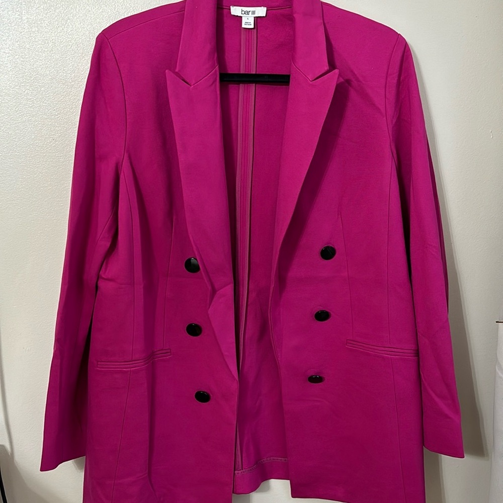 Bar III Long Blazer Size L